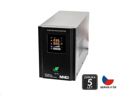 Záložní zdroj MHPower MPU-800-12 UPS 800W 12V čistý sinus