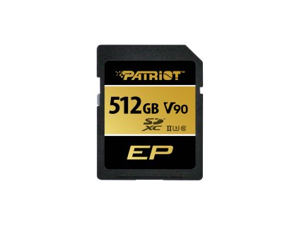 Patriot V90/SDXC/512GB/UHS-II U3/Class 10/+ Adaptér
