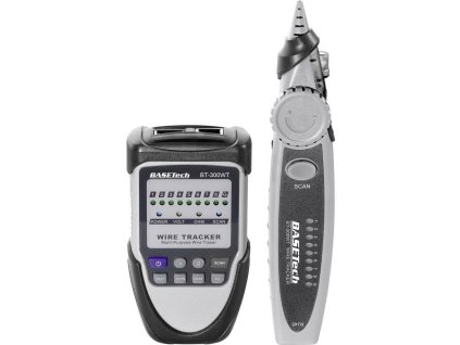 Detektor + tester kabelů Basetech BT-300 WT