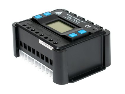 FVE PWM Solárny regulátor AZO Digital SOL-30ED LCD, 12-24V/30A