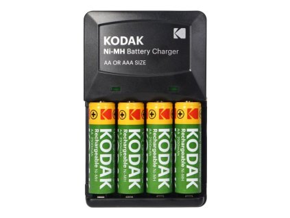 Nabíjačka batérií sada Kodak K620 + 4ks AA 2100mAh nabíjacia batéria, AA, AAA