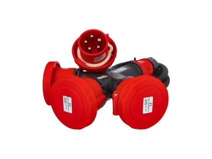 Rozbočovač (adaptér) 31023 IP67 400V/32A/5P, 3 vývody, kabel 2m - SpeedPRO