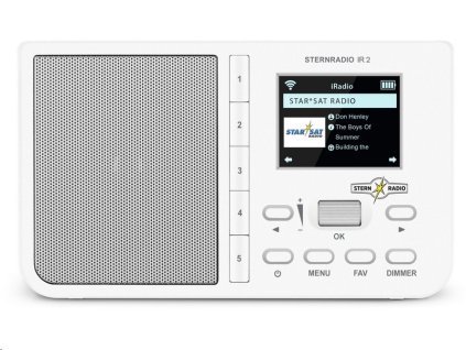 Rádio TechniSat STERNRADIO IR 2, biele