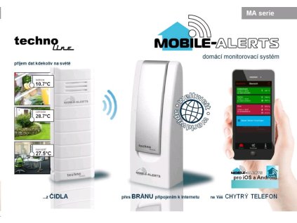 Domáci monitorovací systém TechnoLine MA10001 Starter Set
