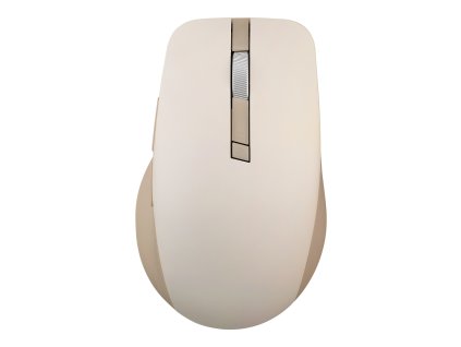 ASUS SmartO Mouse MD200 Silent Plus/Kancelárska/Optická/Pre pravákov/4 200 DPI/USB+BT/Béžová