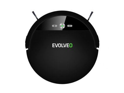 EVOLVEO RoboTrex H6, robotický vysávač, stieranie vodou, nabíjacia stanica, čierny