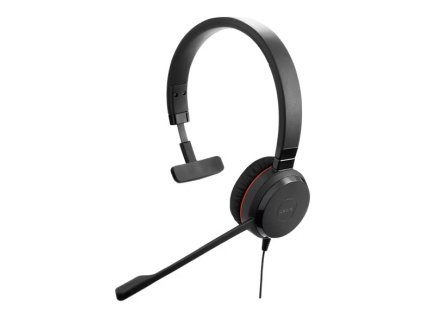Jabra Evolve 30 II, Mono UC, USB C/A adaptér