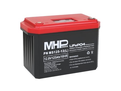 Baterie LiFePO4 12,8V 125Ah MHPower MS125-12(L) LC4-M8