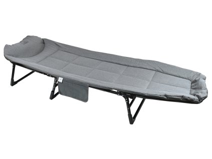 Lehátko kempingové skládací Cattara SOFA šedé polohovací