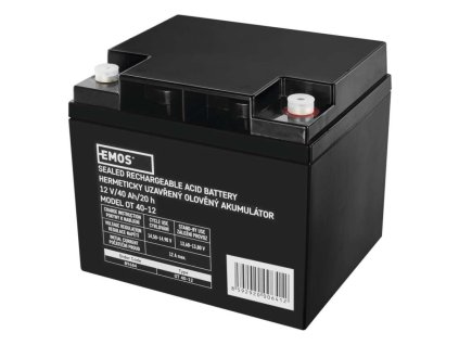 Bezúdržbový olovený akumulátor 12 V/40 Ah M6