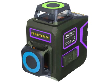 Laserový nivelační přístroj Ermenrich PRO LV40 Fialový