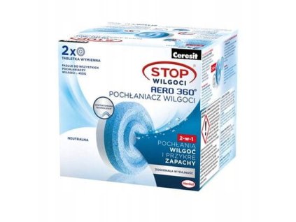 Pochlaniacz wilgoci CERESIT naturalny 2 tabletki