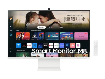 Samsung Smart Monitor/M80D/32''/VA/4K UHD/60Hz/4ms/White/2R