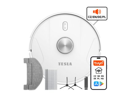 TESLA RoboStar iQ700 - robotický vysavač (bílá barva)