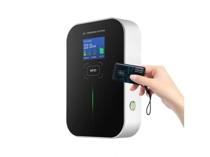 Wallbox SAPRO SAP20-RFID 22kW, Typ2, 400V, 32A, EV nabíjacia stanica s kartou RFID