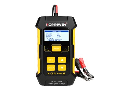 Tester a nabíječka baterií KONNWEI KW510 3v1