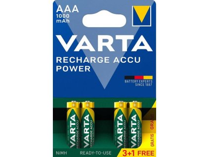 Varta Accu AAA 3+1x R2U 1000 mAh