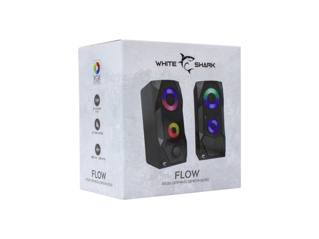WHITE SHARK GSP-634, Reproduktory 2.0, RGB FLOW