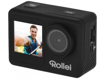 Rollei ActionCam D2Pro/ 8 MPix/ 4K 30fps/ 2x barevný displej/ USB-C 40371