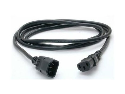 PremiumCord Prodlužovací kabel - síť 230V, IEC 320 C13 - C14, 2 m kps2