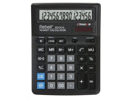 Rebell kalkulačka - stolní - BDC616 RE-BDC616 BX