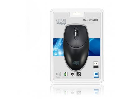 ADESSO iMouse M40, Wireless Mouse iMouse M40