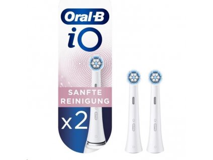 Oral-B iO Gentle Care náhradní hlavice, 2 kusy, bílá 4210201319870