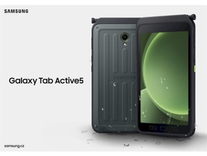 Samsung Tablet Galaxy Tab Active5, 8" X300 128GB, 5G, zelený SM-X306BZGAEEE