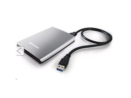 VERBATIM HDD 2.5" 1TB Store 'n' Go USB 3.0 , striebro 53071