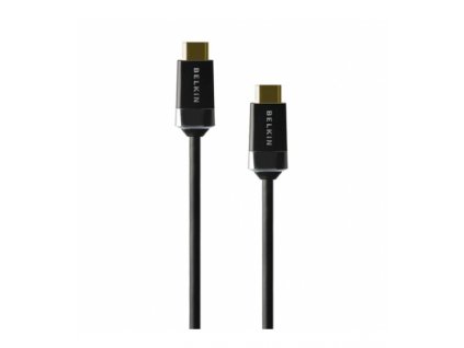 BELKIN HDMI - HDMI Kabel 4K/Ultra HD s Ethernet, pozlac., 1m HDMI0018G-1M