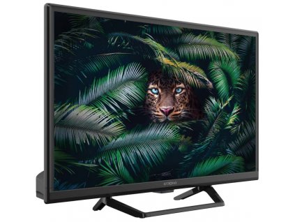 STRONG LED TV 24"/ SRT24HE4023C/ HD Ready/ 1366x768/ DVB-T2/C/S2/ H.265/HEVC/ 2x HDMI/ USB/ 12V/ centrální stojan/ E SRT24HE4023C