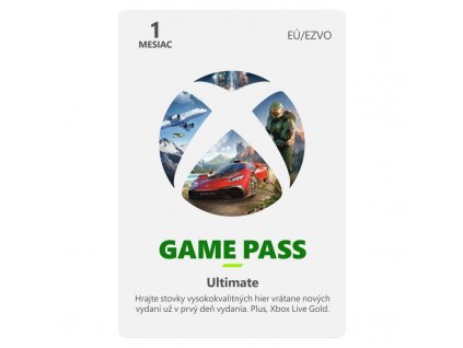 MICROSOFT Xbox Game Pass Ultimate 1 mesiac QHW-00008