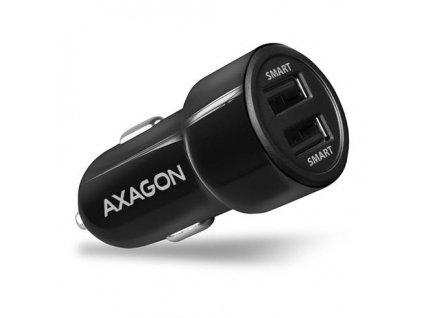 AXAGON PWC-5V5, SMART nabíjačka do auta, 2x port 5V-2.4A + 2.4A, 24W PWC-5V5