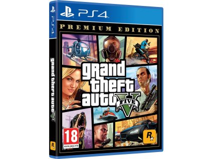 PS4 - Grand Theft Auto V Premium Edition 5026555424264