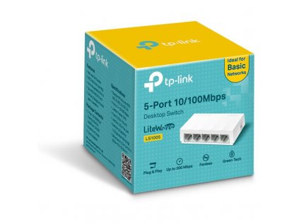 TP-Link LS1005, Switch 5-Port/100Mbps/Desk LS1005