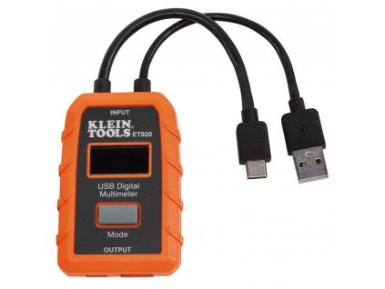 KLEIN TOOLS - USB Digitální měřič, USB-A a USB-C ET920