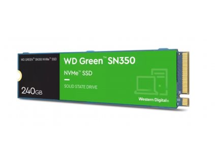 WD Green SN350/240GB/SSD/M.2 NVMe/3R WDS240G2G0C