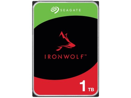 Seagate IronWolf 1TB HDD / ST1000VN008 / Interní 3,5" / 5400 rpm / SATA 6Gb/s / 256 MB ST1000VN008