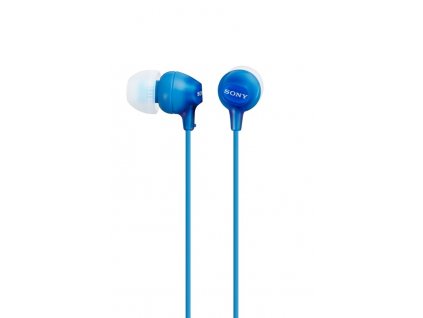 SONY sluchátka MDR-EX15LP, modré MDREX15LPLI.AE