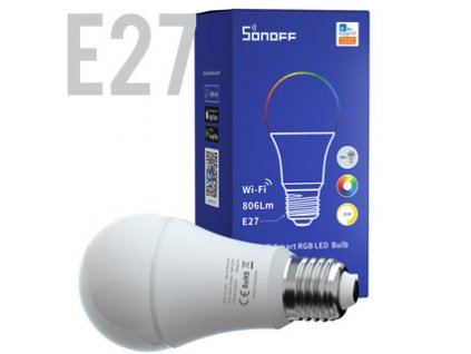 SONOFF B05-BL, eWeLink Smart Žiarovka E27, RGB B05-BL-A60