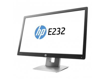 LCD HP EliteDisplay 23" E232; black/silver