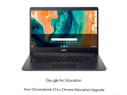 Acer Chromebook/314/MT8183/14''/FHD/4GB/128GB eMMC/Mali G72/Chrome EDU/Black/2R NX.AYTEC.001