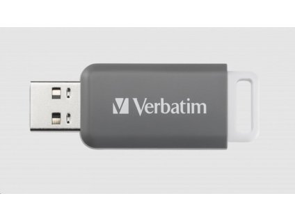 VERBATIM Flash disk 128GB DataBar USB 2.0 Disk, sivý 49456