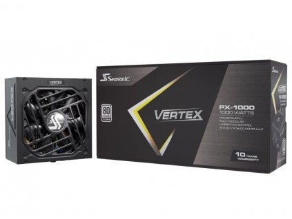 SEASONIC zdroj 1000W VERTEX, 80+ PLATINUM, 135 mm, ATX VERTEX PX-1000