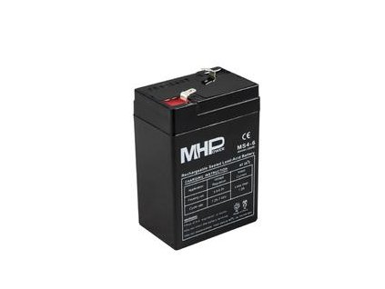 Pb akumulátor MHPower VRLA AGM 6V/4Ah (MS4-6) MS4-6