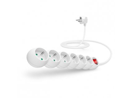 CONNECT IT 6 PowerRex, Predlžovačka, 6x FR, 2m, b CI-1283