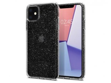 Ochranný kryt Spigen Liquid Crystal Glitter pro Apple iPhone 11 transparentní 076CS27181