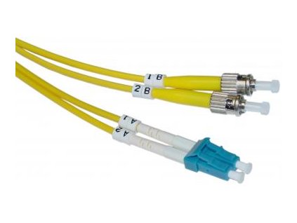 CNS Optický duplex Patch kábel 9/125, LC/ST, 10m DPX-9-LC/ST-10