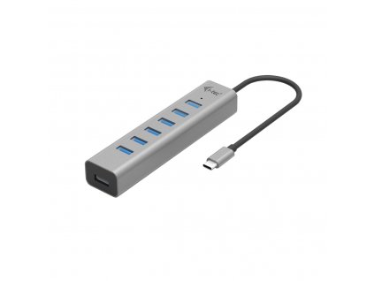 i-tec USB-C Charging Metal HUB 7 Port C31HUBMETAL703