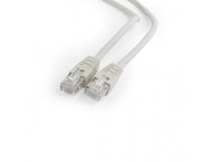 Gembird patch kábel Cat6 UTP, 1 m, šedý PP6U-1M